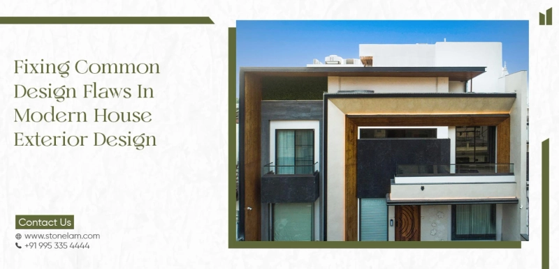 Fixing Common Design Flaws in Modern House Exterior Design