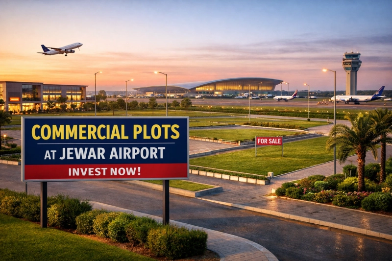 Industrial Plot Near Jewar Airport – A Smart Investment Opportunity with Maxpine Group