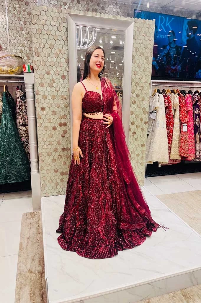 Elegance Redefined: Party Wear Lehengas at Miss India Bridals in New Jersey, New York