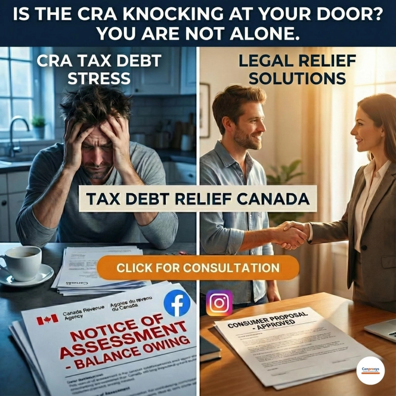 Is the CRA knocking at your door? You are not alone.