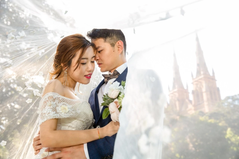 悉尼婚纱摄影, 悉尼婚纱照, 墨尔本婚纱摄影, 澳洲婚纱照 - Inphoto