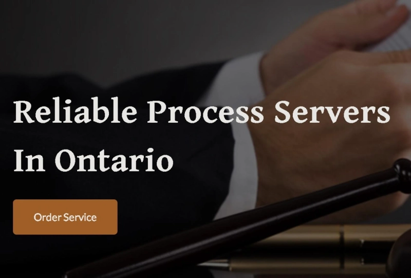 Exactly what are the benefits of using process servers in Ontario?