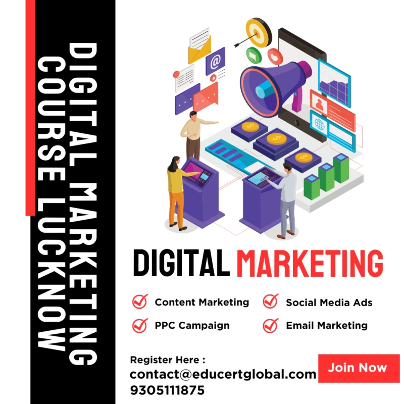 Launch Your Best Digital Marketing Career in Lucknow, Educert Global 