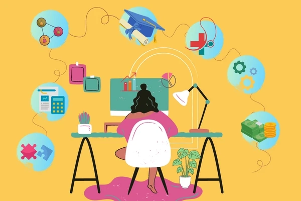 Expansion of business services through remote working