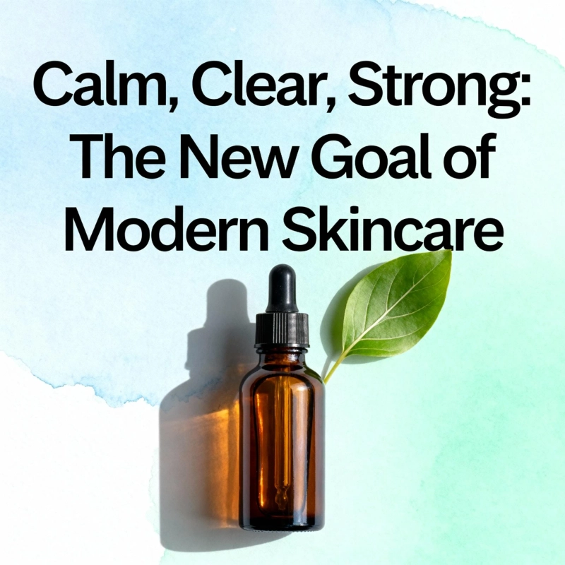 Calm, Clear, Strong: The New Goal of Modern Skincare.