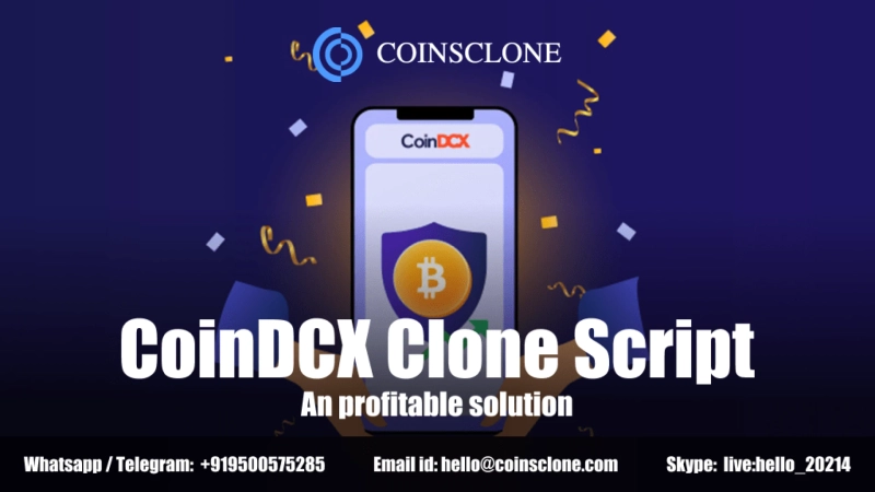 CoinDCX clone script- Create a crypto exchange like CoinDCX