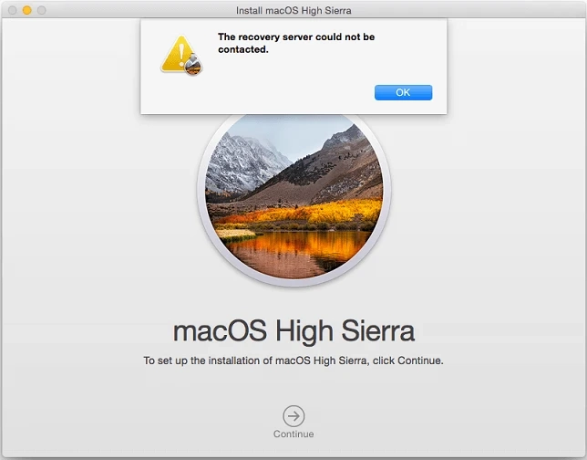 Recovery Server Could not Be Contacted Error | Mac Help 1844-539-9831