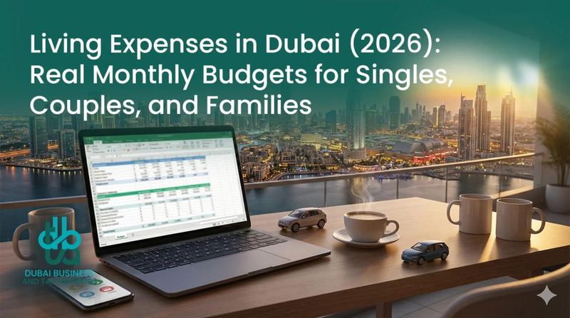 How Much Does It Cost to Live in Dubai in 2026: Realistic Monthly Budgets