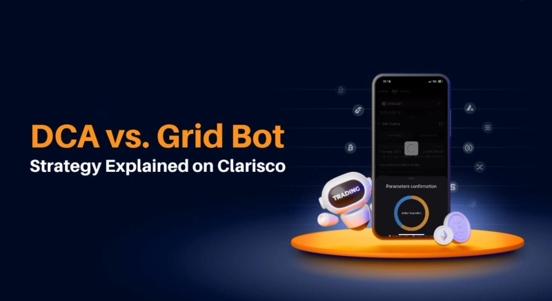  DCA vs. Grid Bot Strategy Explained on Clarisco
