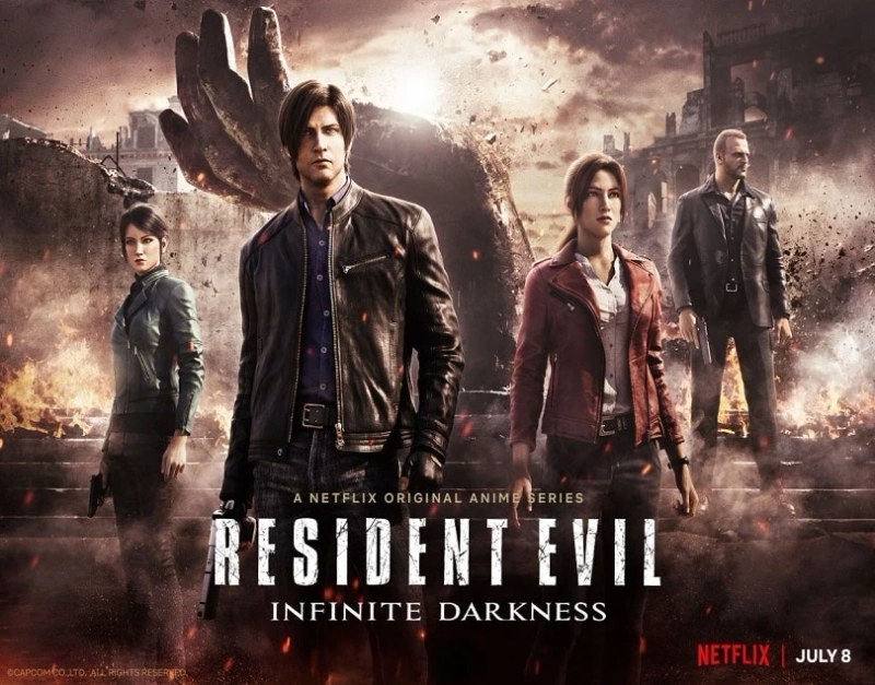 Resident Evil: Infinite Darkness, Netflix’s New Zombie Anime Series