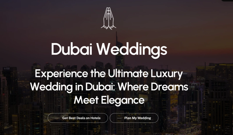 Is Dubai Good for an Indian Destination Wedding?