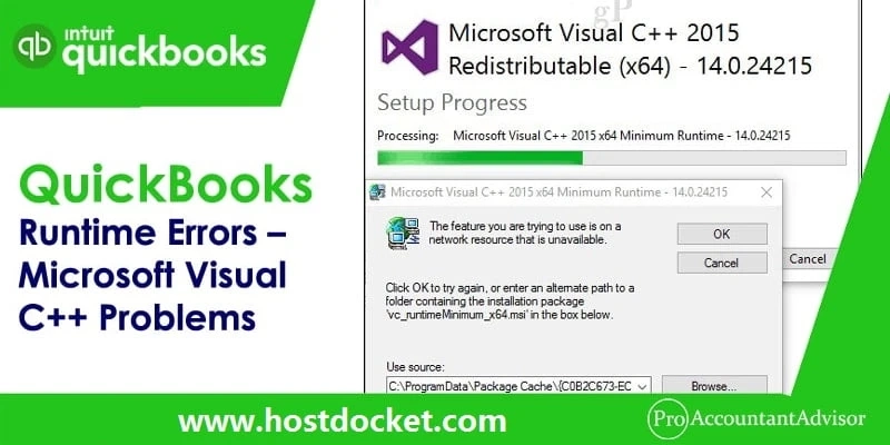 How to Fix QuickBooks Runtime Library Errors & Microsoft Visual C++ Problems