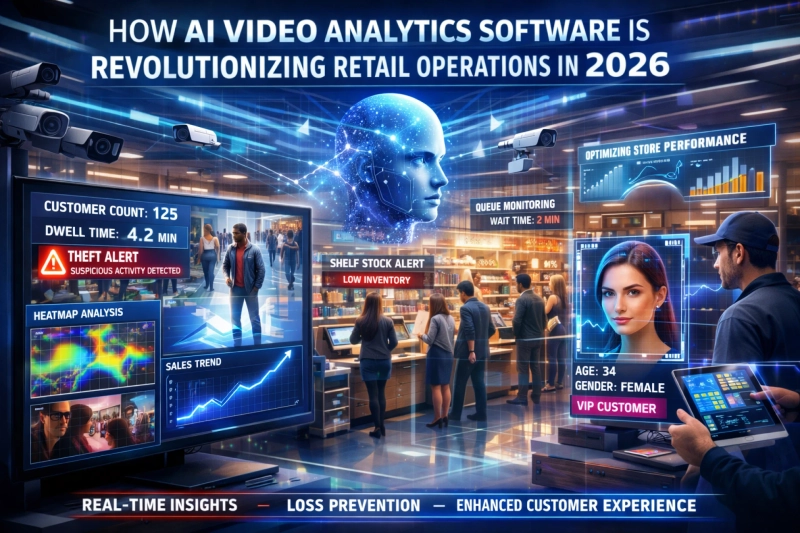 How AI Video Analytics Software Is Revolutionizing Retail Operations in 2026