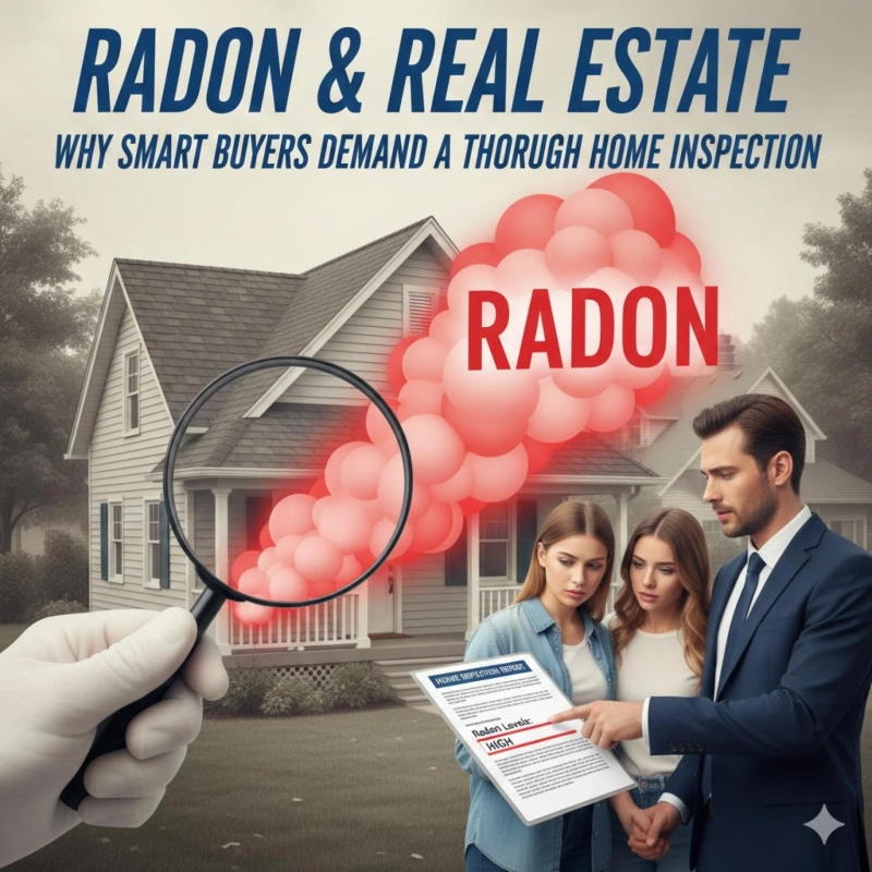Radon and Real Estate: Why Smart Buyers Demand a Thorough Home Inspection