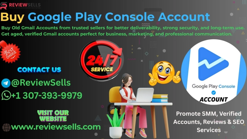 Buy Verified Google Play Console Account Safely