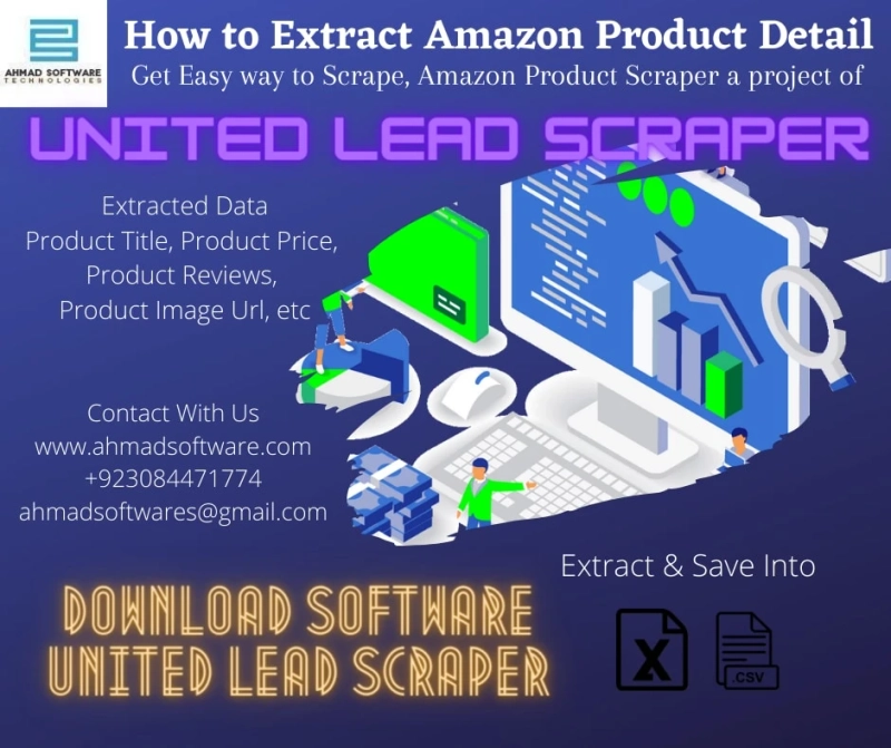 How to Extract Product and others detail from e-commerce site