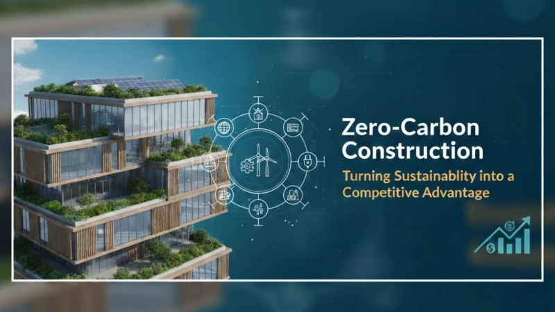 Zero-Carbon Construction: Turning Sustainability into a Competitive Advantage
