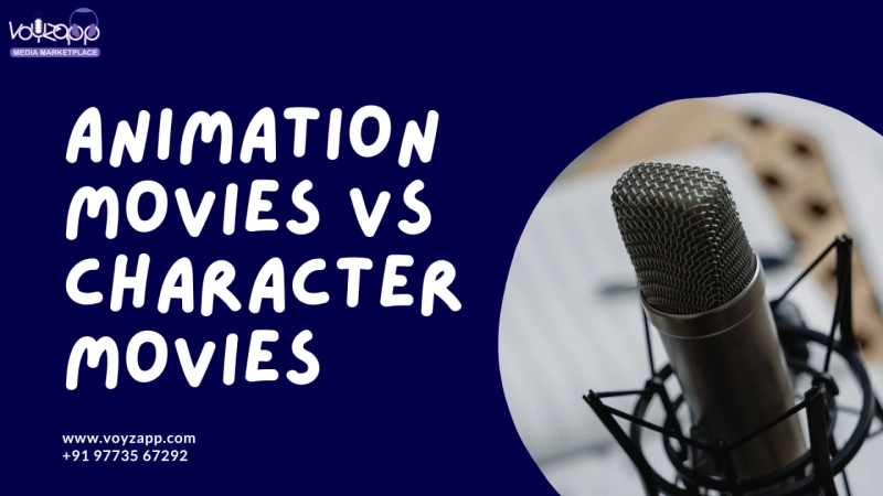 Animation Movies vs Character Movies: A Comparison