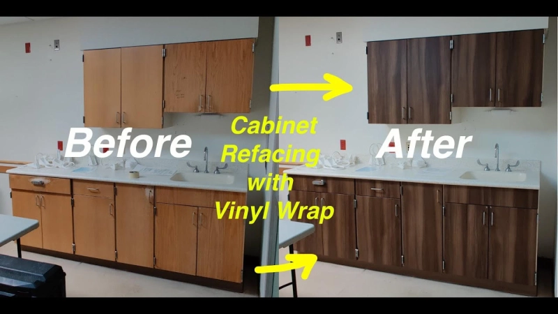 Vinyl Wrapped Kitchen Doors: A Modern Solution for Style and Durability