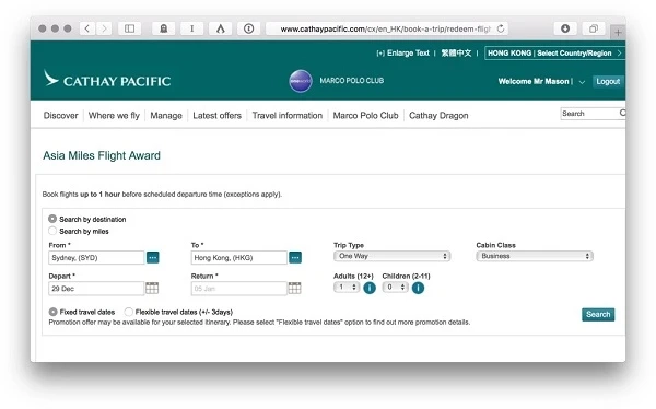 How To Cancel Cathay Pacific Tickets Online