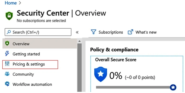 Security Centre and Multi-Cloud Architecture