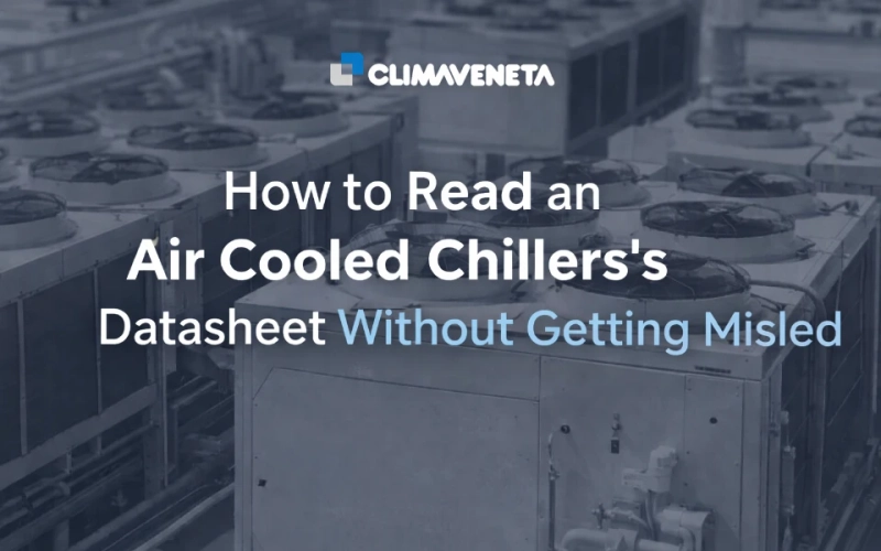 Read an Air Cooled Chiller Datasheet Without Being Misled
