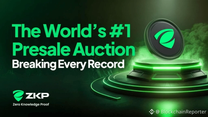 Zero Knowledge Proof (ZKP): The Crypto Project Transforming Decentralized AI — Presale Auction Live