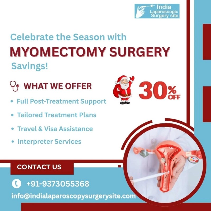 Celebrate the Season with Myomectomy Surgery Savings!