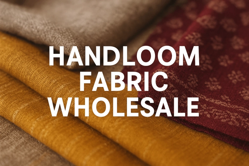 Handloom Fabric Wholesale: A Smart Choice for Designers Seeking Authentic Textiles