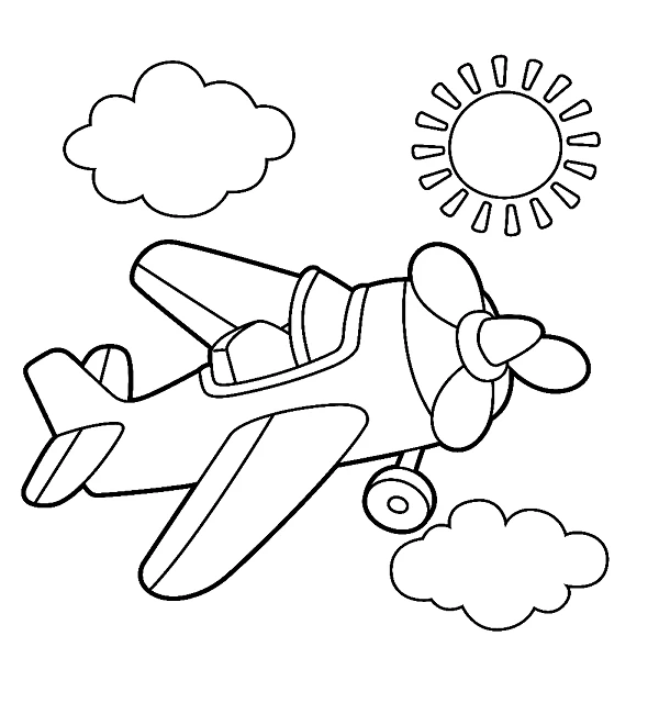 Transport Coloring Pages Free Printable - Coloringonlinefree.com!