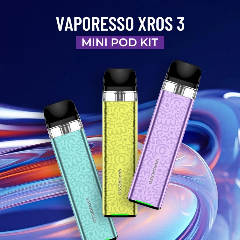 Vaporesso Xros 3 Mini Pod Kit: Compact Power, Clean flavour