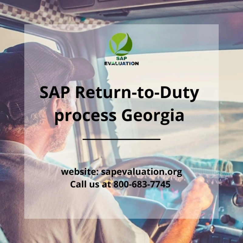 SAP Return-to-Duty process(RTD) Georgia