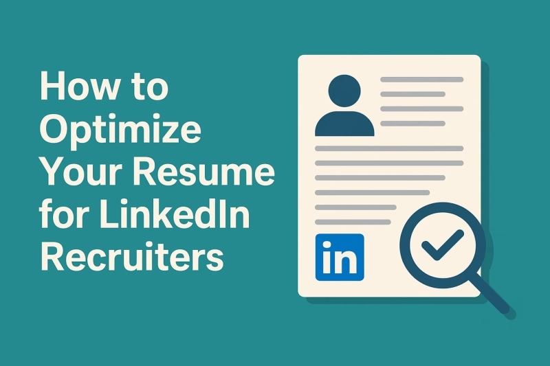 How to Optimize Your Resume for LinkedIn Recruiters