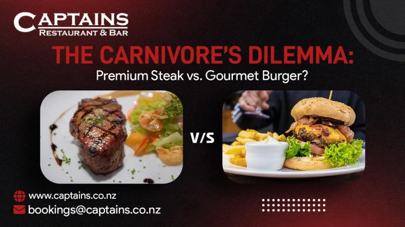 The Carnivore’s Dilemma: Premium Steak vs. Gourmet Burger?