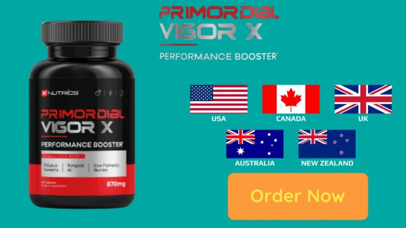 Primordial Vigor X Male Formula Official Website, Reviews [2024] & Price For Sale