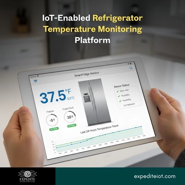 Monitor Your Fridge 24/7: KSA's Top IoT Solution