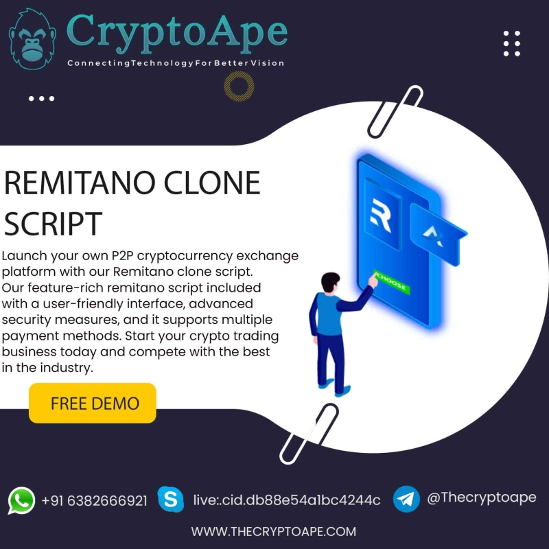 Why Choose Remitano Clone Script for Your P2P Crypto Exchange Development
