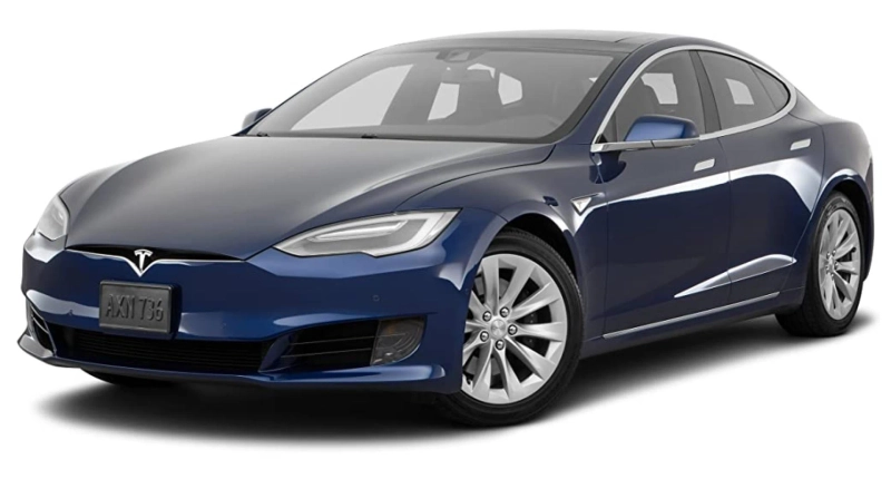 Tesla Autopilot Detects a Speed ​​Limit and Green Light