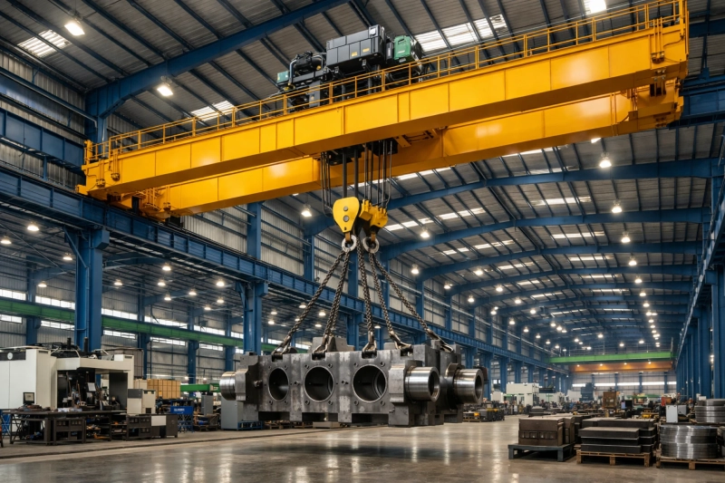 EOT Crane Manufacturer & Exporter in India – The Electrocrane Equipment