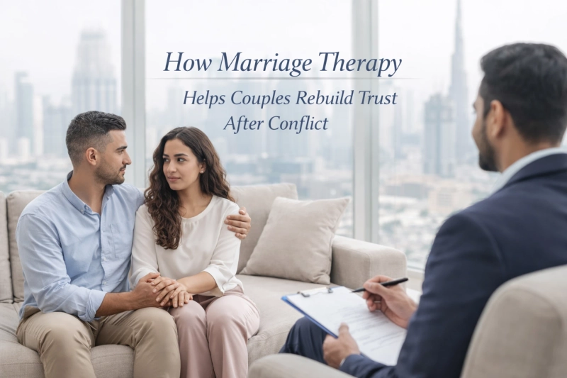 How Marriage Therapy Helps Couples Rebuild Trust After Conflict