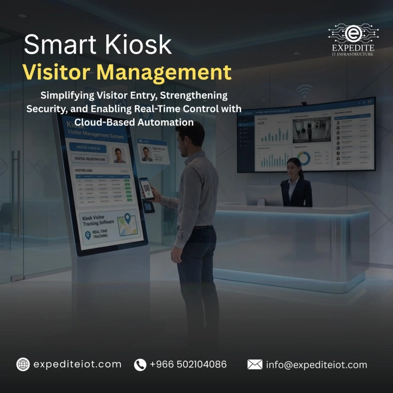 Kiosk VMS – Fast, Safe Visitor Management in Kuwait