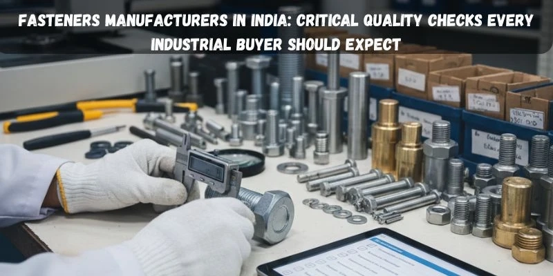 Fasteners Manufacturers in India: Critical Quality Checks Every Industrial Buyer Should Expect