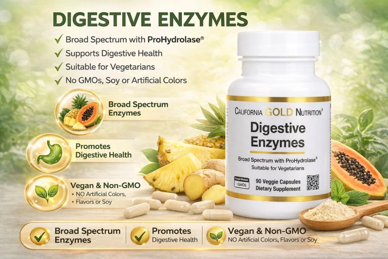 Sick of Bloating and Digestive Discomfort? Digestive Enzymes Can Help