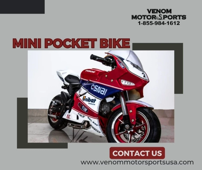 Exploring the Streets in Style: Venom Motorsports Mini Pocket Bike