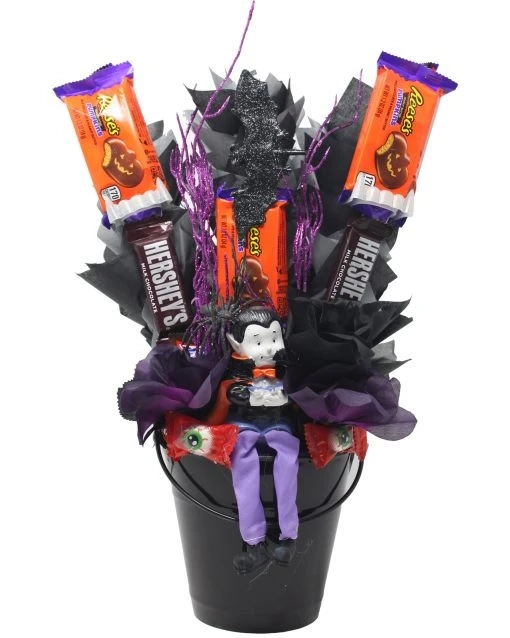 vampire candy bouquet