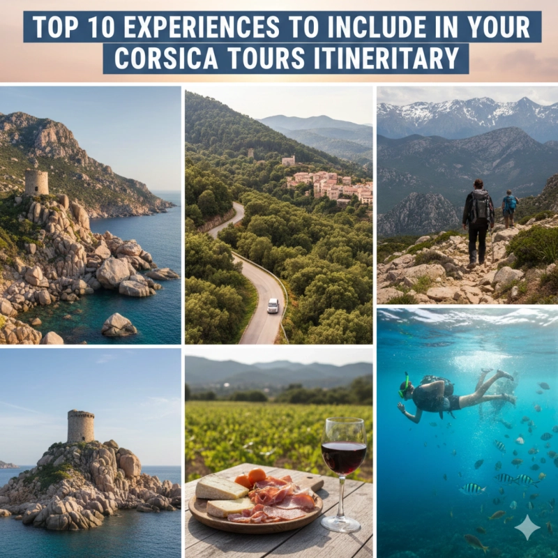 Top 10 Experiences to Include in Your Corsica Tours Itinerary