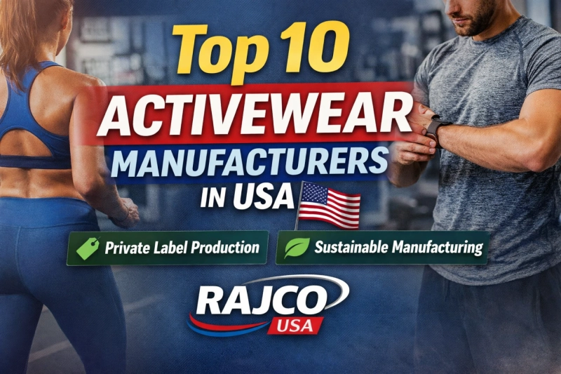 Top 10 Activewear Manufacturers in USA