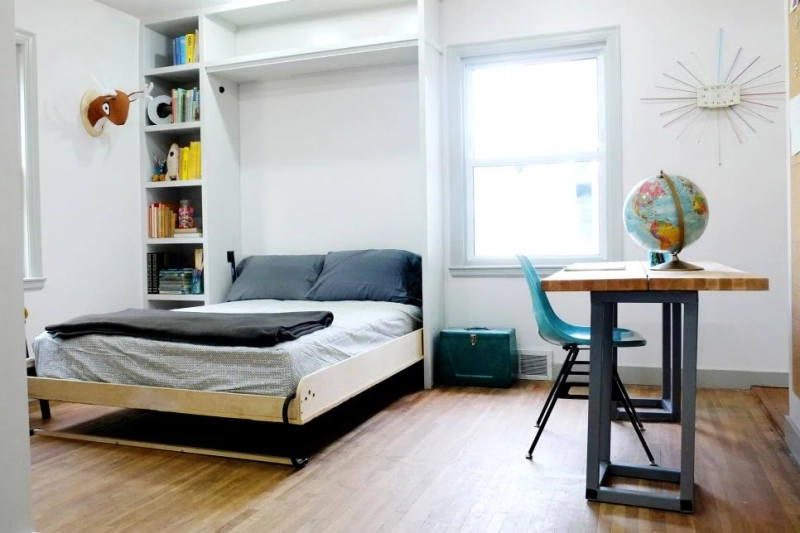 Bedroom solution on space effectiveness