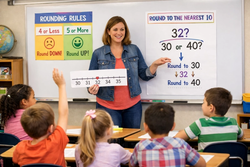 Creative Ways to Teach Rounding Numbers in Grade 3 Classrooms