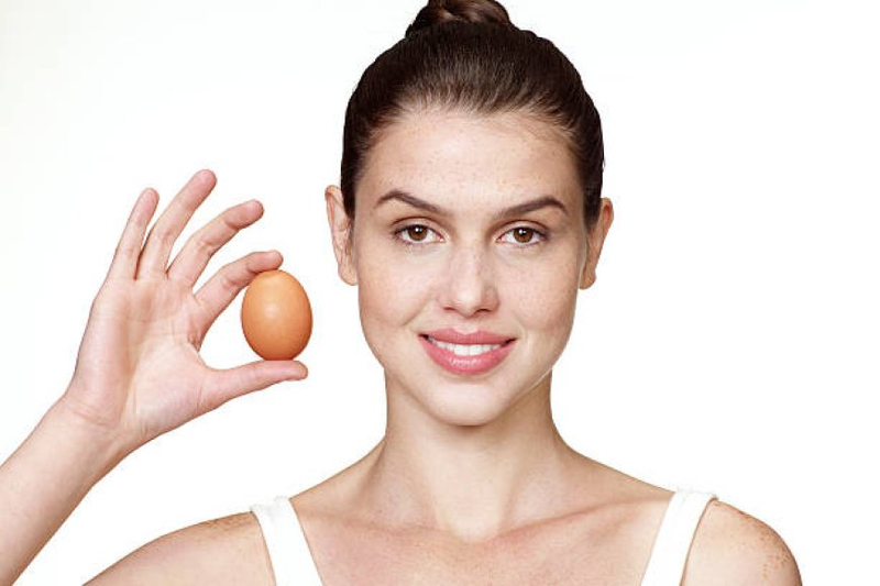 Are Egg helpful in getting clear acne free glowing skin?